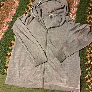 Universal Thread Gray Hooded Jacket